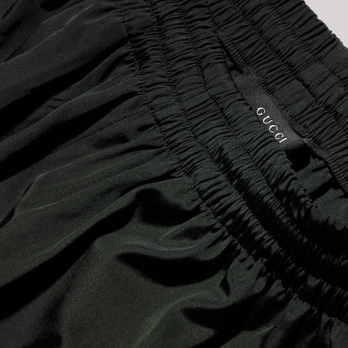Cotton acetate faille pants