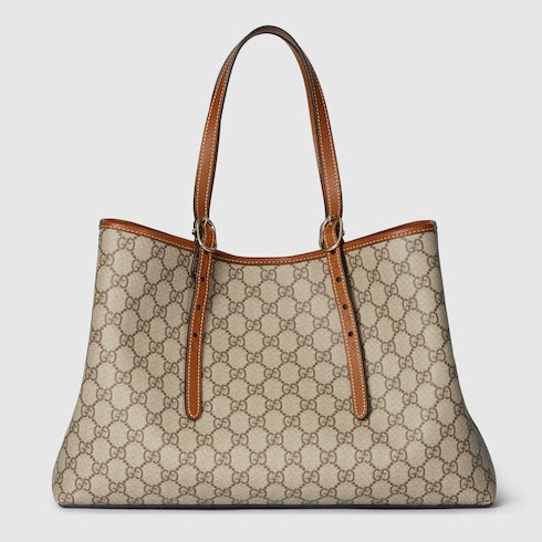 GG Emblem large tote bag