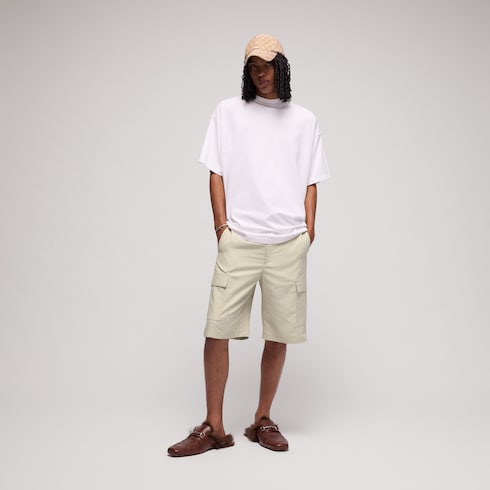 Lightweight cotton nylon twill pants