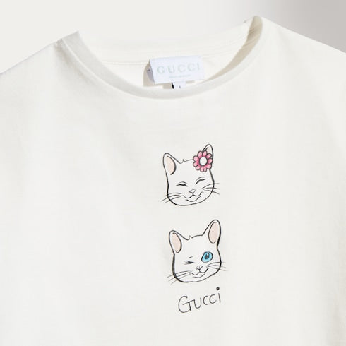 Children's cotton T-shirt with print