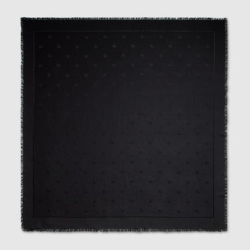 Double G silk wool shawl