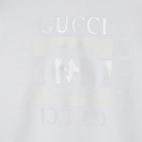 Cotton jersey sweatshirt with print
