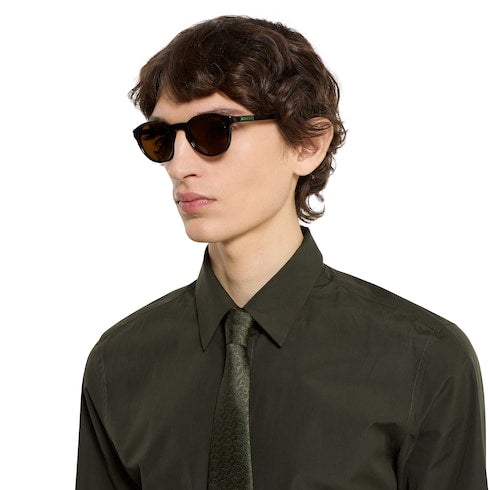 Round frame sunglasses