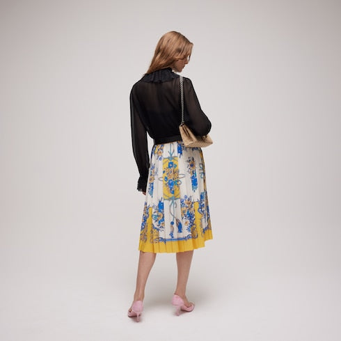 Light silk georgette shirt