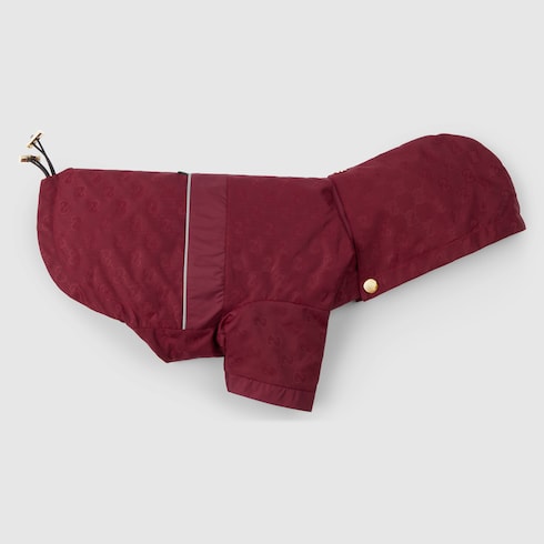 GG nylon pet rain coat