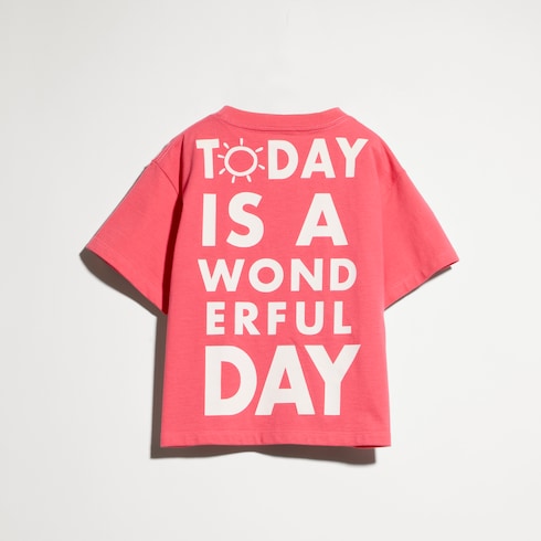 Children's cotton T-shirt with print