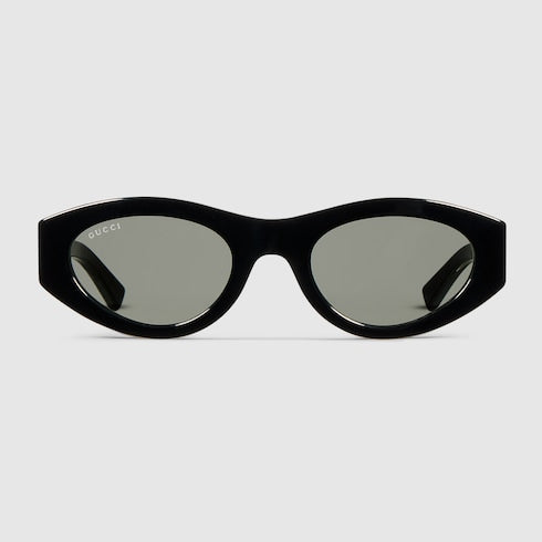 Oval frame sunglasses