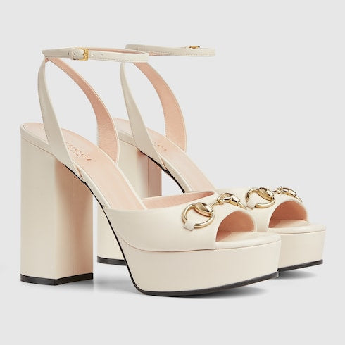 Women's Horsebit platform sandal
