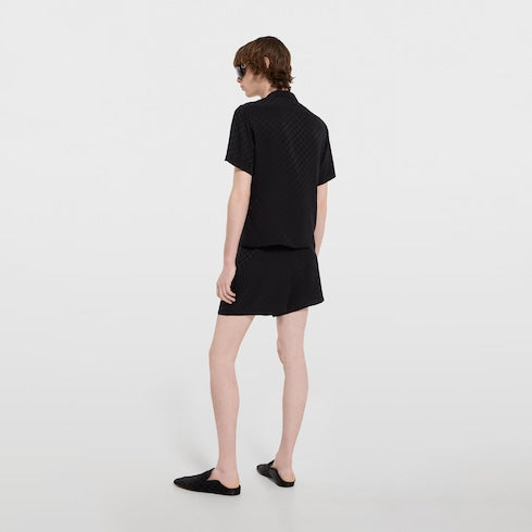 GG silk jacquard shorts