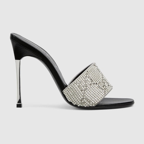 Women's crystal Bombshell slide sandal