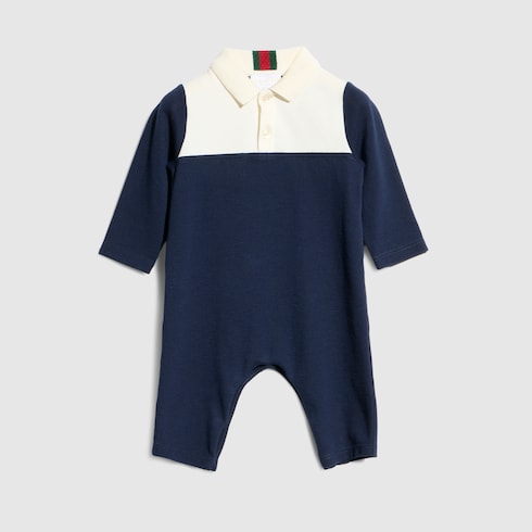 Baby cotton one-piece with Web