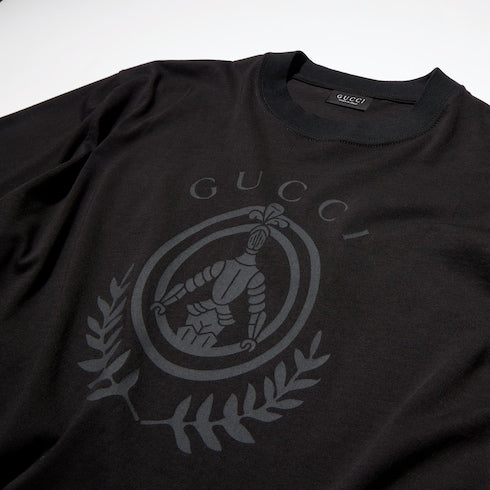Cotton jersey T-shirt with print