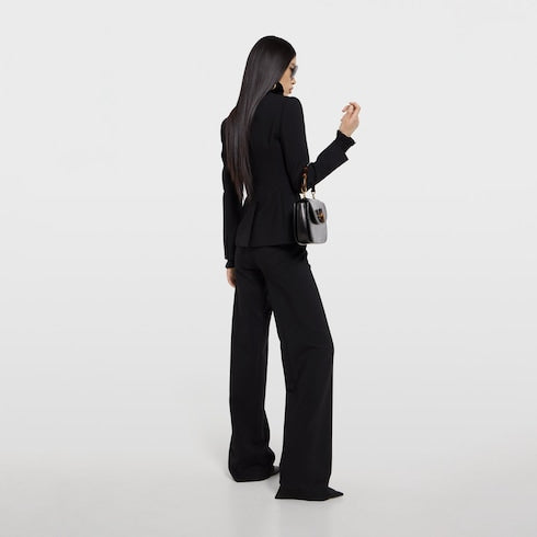 Technical stretch wool pants
