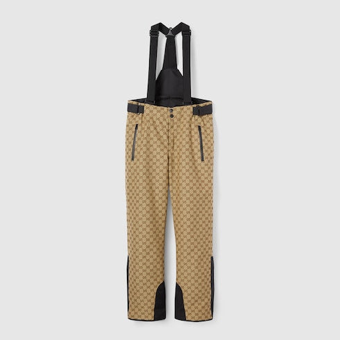 GG technical fabric jacquard pants