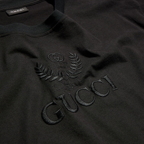 Cotton jersey T-shirt with embroidery