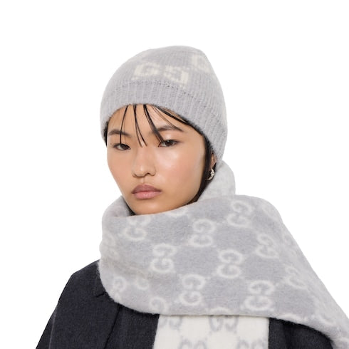 GG alpaca blend hat