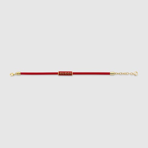 Bracelet with enamel Gucci