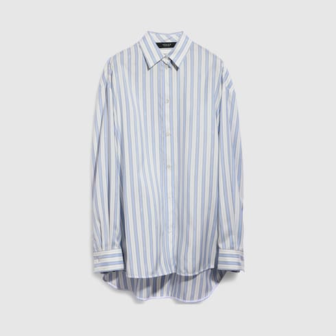 Gucci Interlocking G silk jacquard shirt