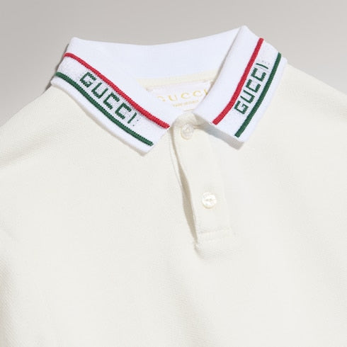 Baby cotton polo shirt