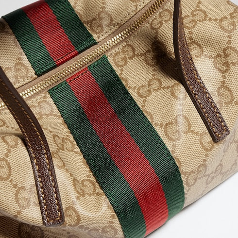 Mini boston bag with Web