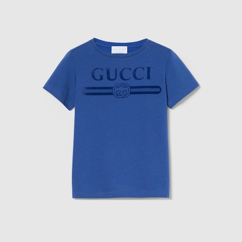 Children's cotton T-shirt with print