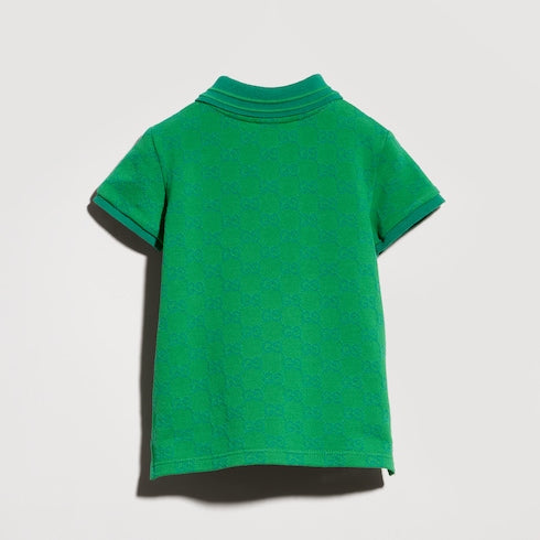 Baby GG cotton polo shirt