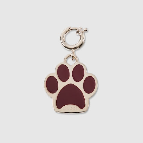 Paw-shaped charm