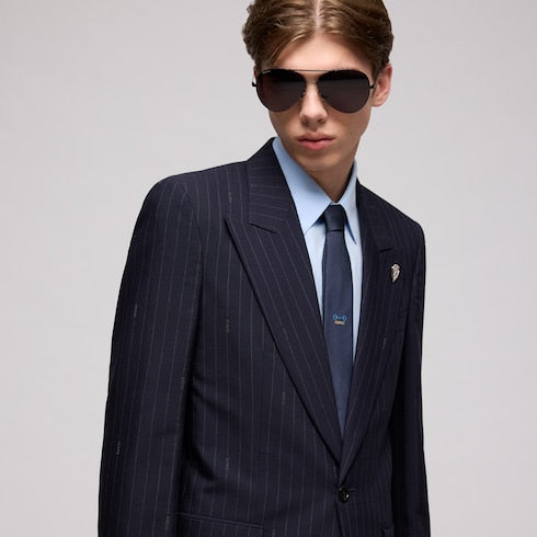 Silk jacquard tie