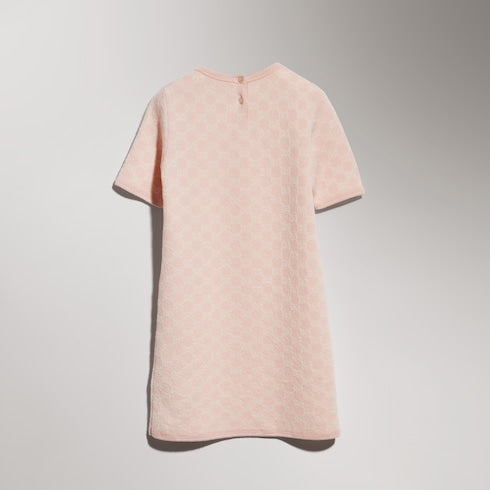 Children's GG wool jacquard dress