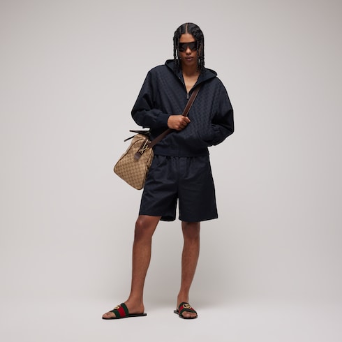 GG cotton canvas shorts