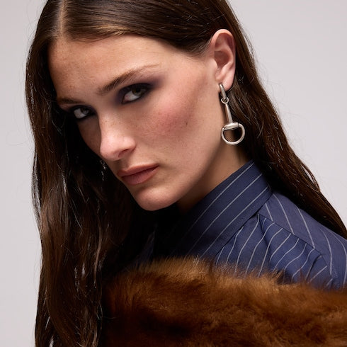 Horsebit earrings