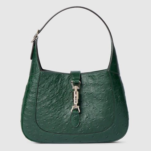 Gucci Jackie 1961 ostrich medium bag