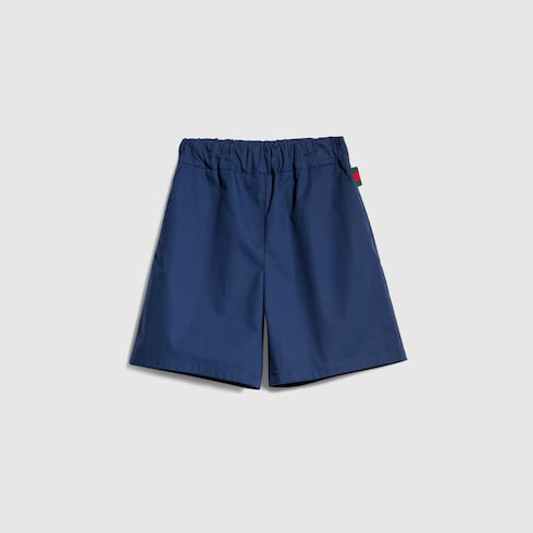 Children's cotton poplin shorts