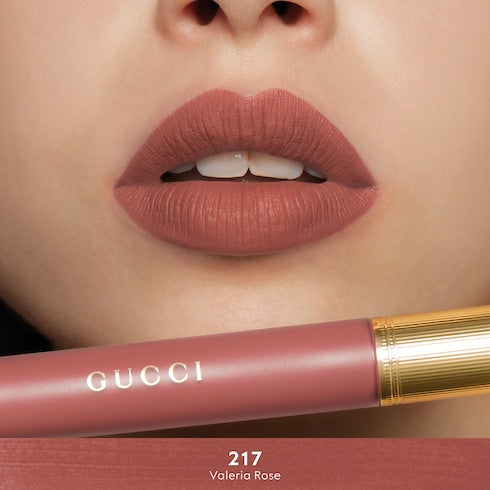 124 Emilie Brown, Rouge à Lèvres Liquide Mat Lipstick