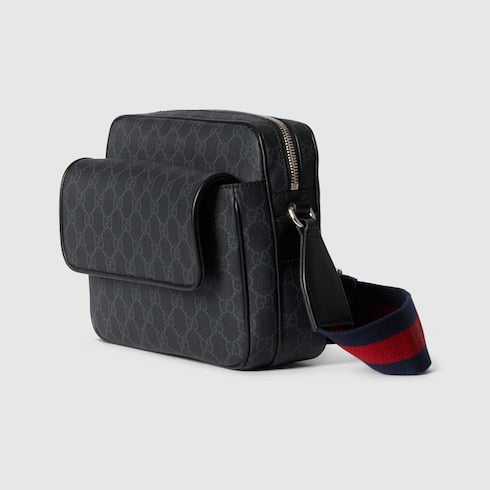 GG Black small crossbody bag