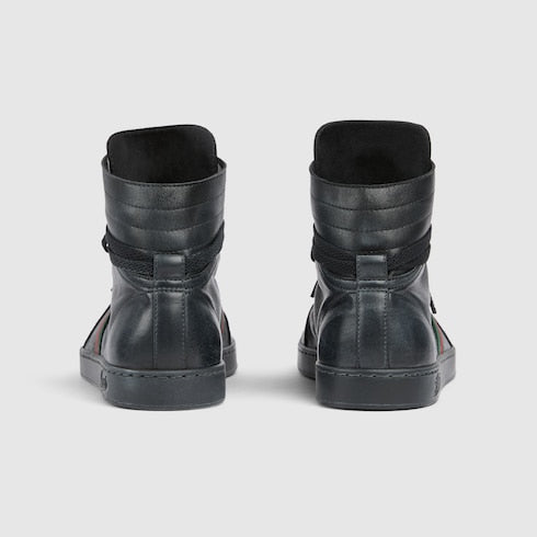 Men's Stretch high-top sneaker