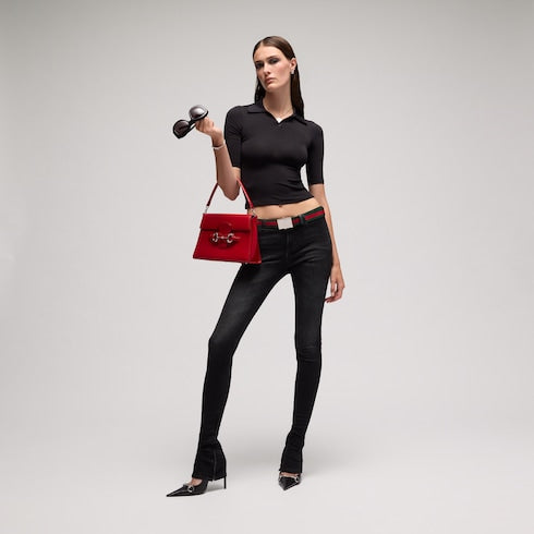 Horsebit Duomo medium top handle bag