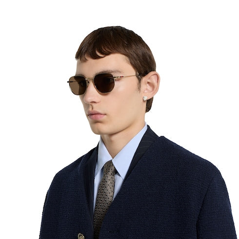 Round frame sunglasses