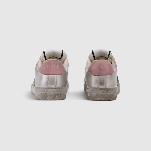 Women's worn-out effect Screener sneaker