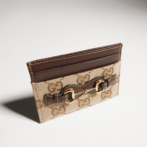 Card case with Horsebit