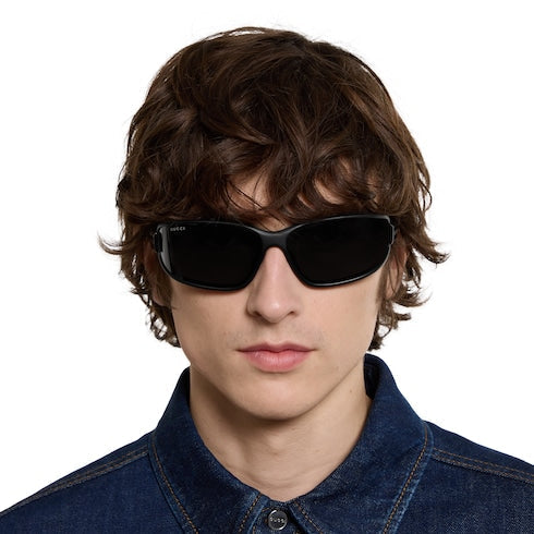 Rectangular frame sunglasses