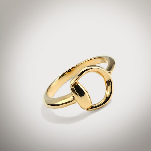 Gucci Horsebit 18k open ring
