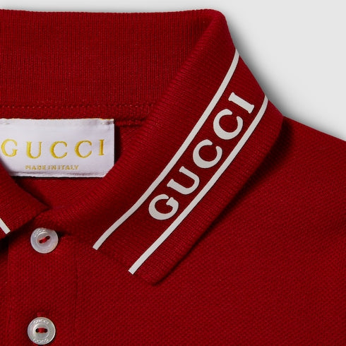 Baby cotton polo shirt