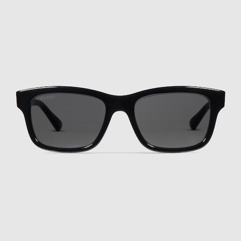 Rectangular-frame sunglasses