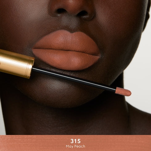 124 Emilie Brown, Rouge à Lèvres Liquide Mat Lipstick