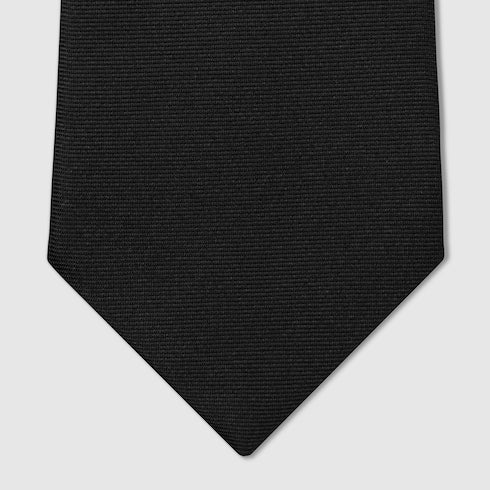 Silk jacquard tie