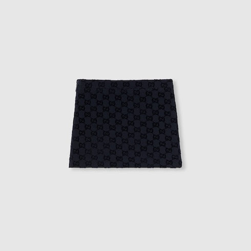 Children's GG neoprene mini skirt