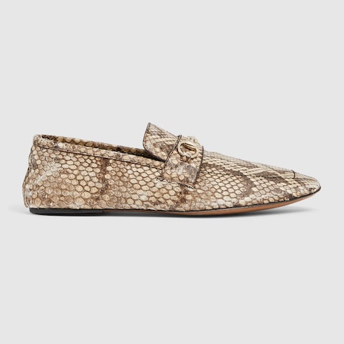 Men's Ragazzo python loafer