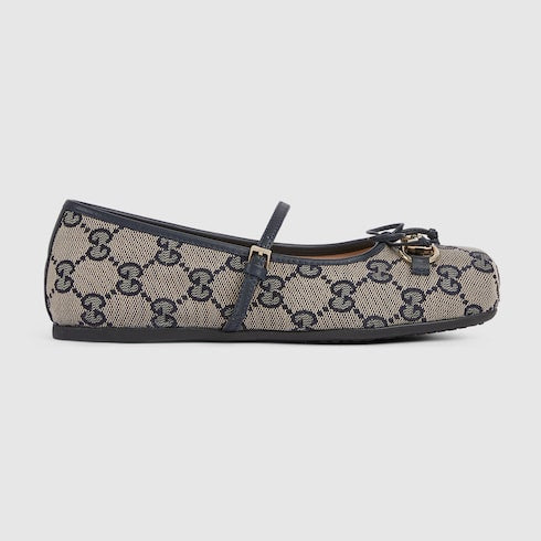 Children's ballet flat with Horsebit
