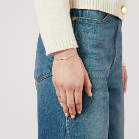 Gucci Link to Love diamond 18k bracelet